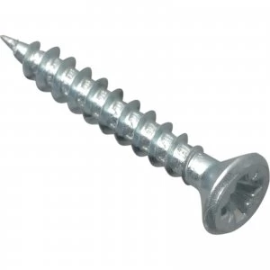 Forgefix Multi Purpose Zinc Plated Screws 3.5mm 25mm Pack of 40