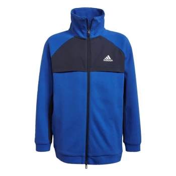 adidas XFG Zipped Pocket Loose Track Top Kids - Bold Blue / White