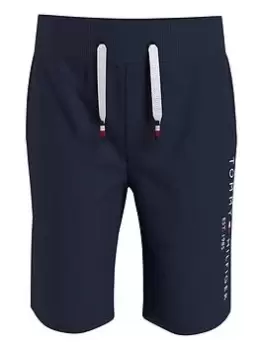 Tommy Hilfiger Boys Essential Sweat Shorts - Navy, Size 4 Years