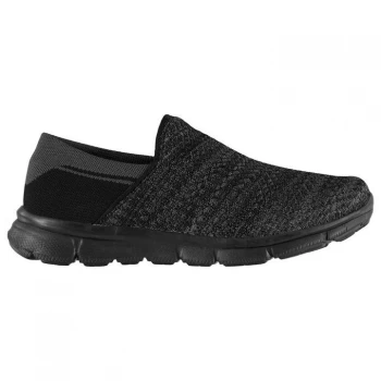 Slazenger Zeal Knit Ladies Trainers - Black