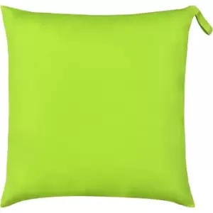 Furn Plain Outdoor Cushion Cover (One Size) (Lime)