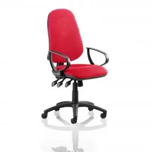 Eclipse XL Lever Task Operator Chair Bespoke With Loop Arms In Post