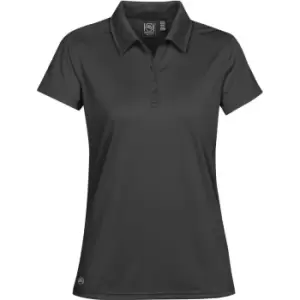 Stormtech Womens/Ladies Eclipse H2X-Dry Pique Polo (L) (Carbon)