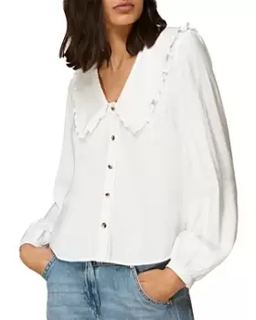 Whistles Pilgrim Collar Blouse