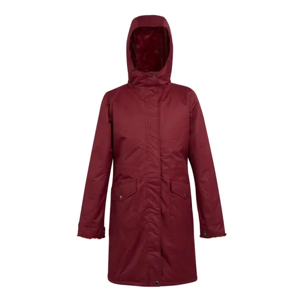 Regatta Womens Romine Waterproof Breathable Parka Coat 8 - Bust 32' (81cm) Cabernt(Cab) RWP351-S9M-8