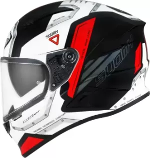 Suomy Speedstar Airplane Helmet, black-white-red Size M black-white-red, Size M