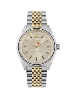 Vivienne Westwood Vivienne Westwood Lady Sydenham Stainless Steel Ladies Watch, Light Grey, Women