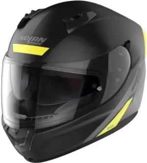 Nolan N60-6 Staple Helmet, black-yellow, Size S, black-yellow, Size S