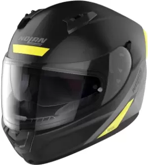 Nolan N60-6 Staple Helmet, black-yellow, Size L, black-yellow, Size L