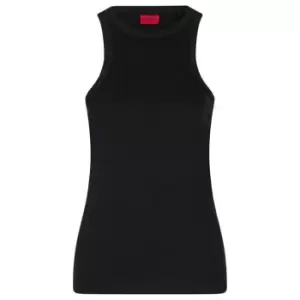 Boss Ribbed Classic Tank Top Ladies - Black