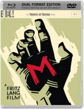 Fritz Lang's M - Dual Format (Bluray and DVD)