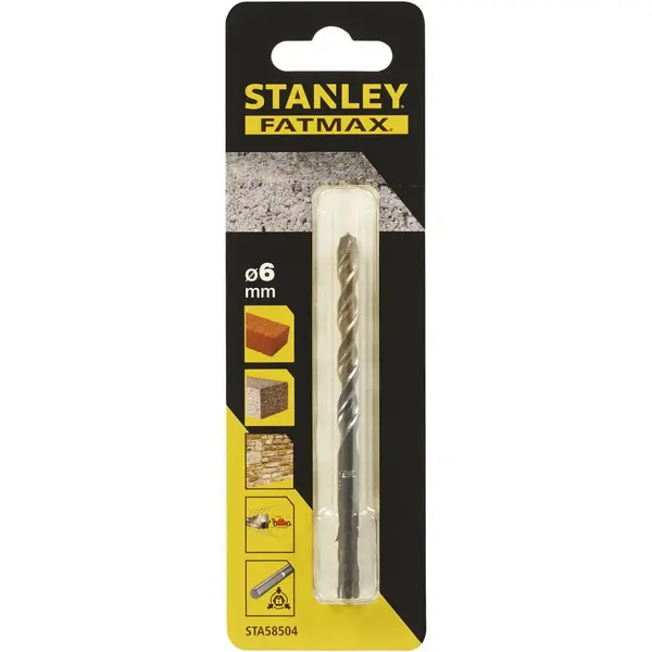 Stanley Fatmax Masonry Drill Bit 6 x 100mm - STA58504-QZ