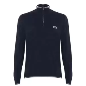 Boss Zitom Knit Sweatshirt - Blue