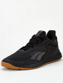 Reebok Nano X - Black/Grey, Size 10, Men