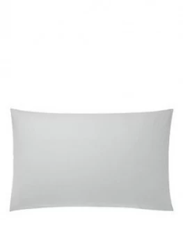 Catherine Lansfield Soft N Cosy Brushed Cotton Housewife Pillowcase Pair - Grey