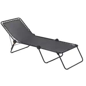 Lafuma Siesta L Sunbed Black