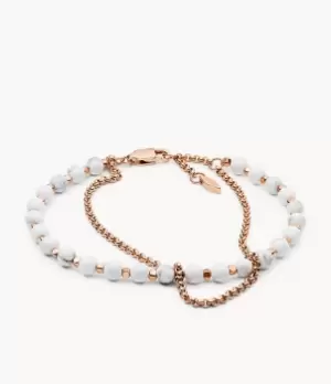 Fossil Women Multi-Beaded Bracelet