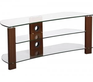 Ttap Vision Curve 1000 TV Stand Walnut