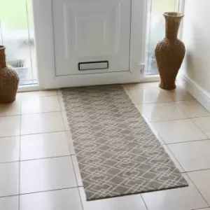 JVL Mega Runner Mat 57 x 150 cm, Diamond Trellis