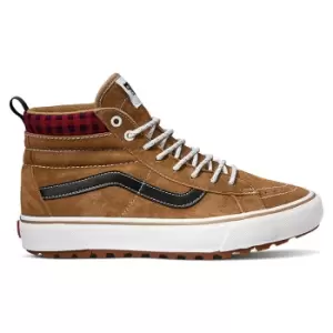 Vans Ua Sk8-hi Mte-1, Plaid Brown/black