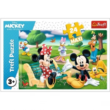 Mickey Mouse Jigsaw Puzzle - 24 Maxi Pieces