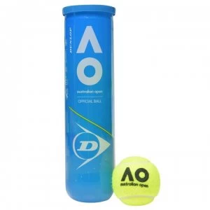 Dunlop Australian Open Tennis Balls - Yellow