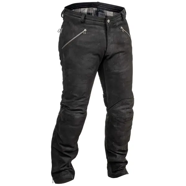 Halvarssons Sandtorp Leather Pants Black Size 50