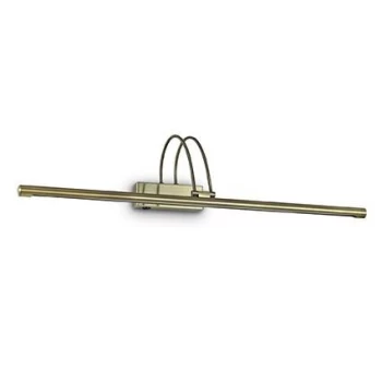 Bow LED Large Picture Wall Light Satin gold