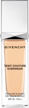 Givenchy Teint Couture Everwear 24h Wear & Comfort Foundation SPF20 30ml P100