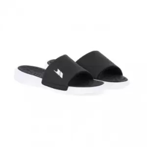 Trespass Mens Slide Cushioned Sandal (7 UK) (Black / White)