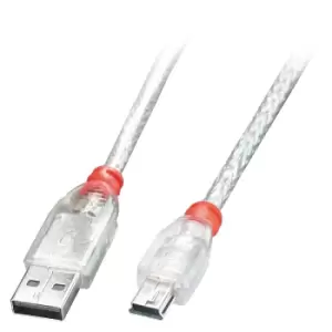 Lindy USB 2.0 Cable A/mini-B 5m