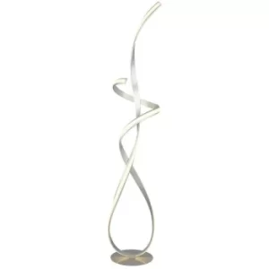 Searchlight Music LED Silver Designer Floor Lamp 3000K