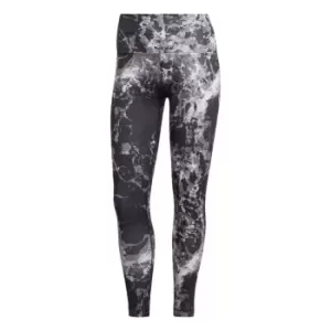 adidas Yoga Essentials Print 7/8 Leggings Womens - Grey Two / Trace Grey