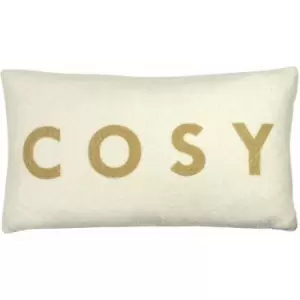 Furn Shearling Motif Sheared Fleece Cushion Cover, Cosy, 30 x 50 Cm