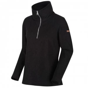 Regatta Fidelia Zip Top - Black Burn Out