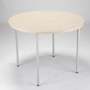 Jemini Circular Table 1200mm Maple KF72387