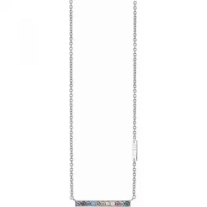 Ladies Guess Rhodium Plated Miami Necklace