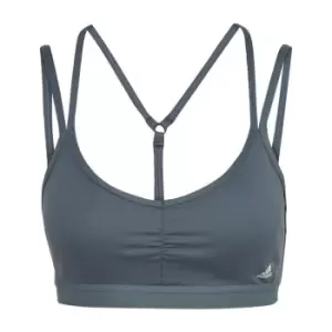 adidas Yoga Essentials Light-Support Bra Womens - Blue