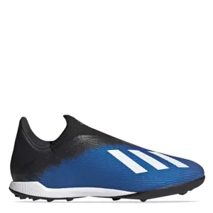 adidas X Laceless 19.3 Astro Turf Football Boot - Blue, Size 10, Men