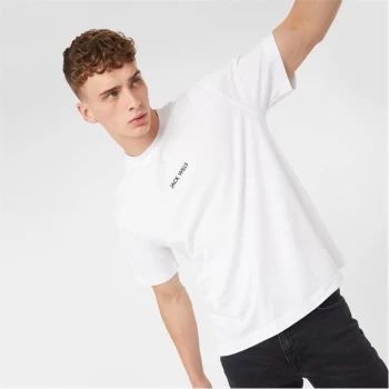 Jack Wills Graphic Logo T-Shirt - White