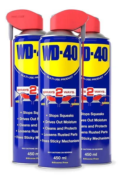 WD40 Multi Purpose Smart Straw Aerosol Triple Pack