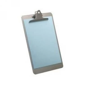 Lloyd Aluminium Clipboard Foolscap Grey BF64S