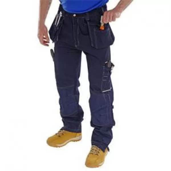 Click Shawbury Multi-purpose Trouser Navy Blue 30"