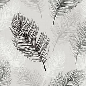 Arthouse Whisper Black & White Wallpaper 10.05m x 53cm