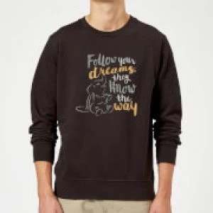 Dumbo Follow Your Dreams Sweatshirt - Black - S