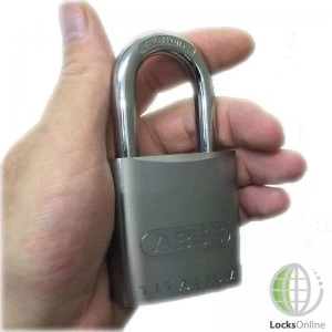 ABUS Aluminium Alloy Padlock with Hardened Steel Shackle