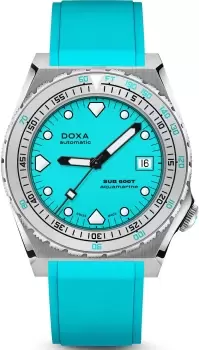 Doxa Watch SUB 600T Aquamarine Rubber