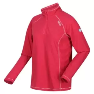 Regatta Womens Montes Half Zip Fleece - Pink Potion