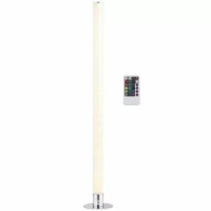 HOMCOM RGB Dimmable Floor Lamp With Remote Control LED Modern Mood Lighting