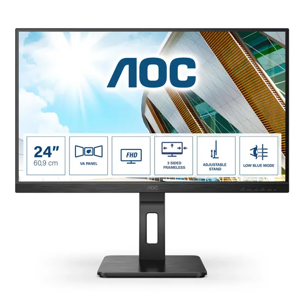 AOC 23.8" 24P2QM Full HD LED Monitor